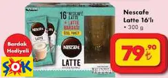 NESCAFE LATTE KAHVE 16'LI